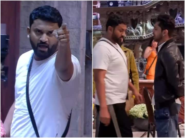 Bigg Boss 17: 'बिग बॉस 17' का पहला झगड़ा, दूसरे ही दिन हाथापाई पर उतरे Abhihek-Arun, दोनों की लड़ाई में सबने सेकी रोटियां bigg boss 17 arun srikanth mashetty fight with abhishek kumar contestants enjoys Bigg Boss 17: 'बिग बॉस 17' का पहला झगड़ा, दूसरे ही दिन हाथापाई पर उतरे Abhihek-Arun, दोनों की लड़ाई में सबने सेकी रोटियां