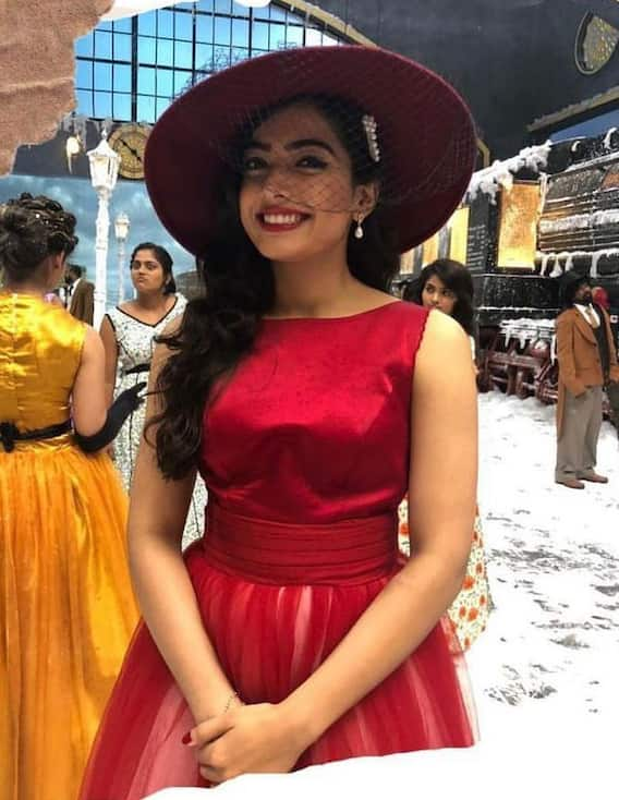 Rashmika Mandanna Swaying Our Hearts Away With Her Red Outfits