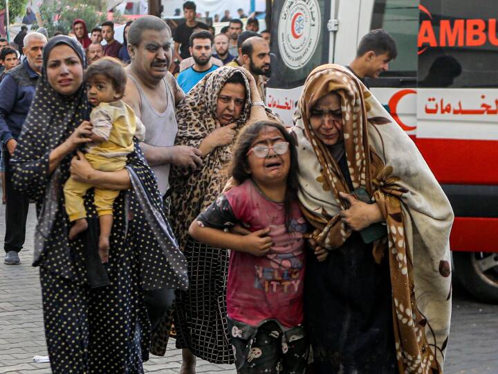 israel hamas war news conflict between palestine government with benjamin netanyahu country israel marathi news Israel Gaza Attack : इस्रायलकडून गाझामधील रुग्णालयावर एअरस्ट्राईक, 500 जणांचा मृत्यू; हमासचा दावा