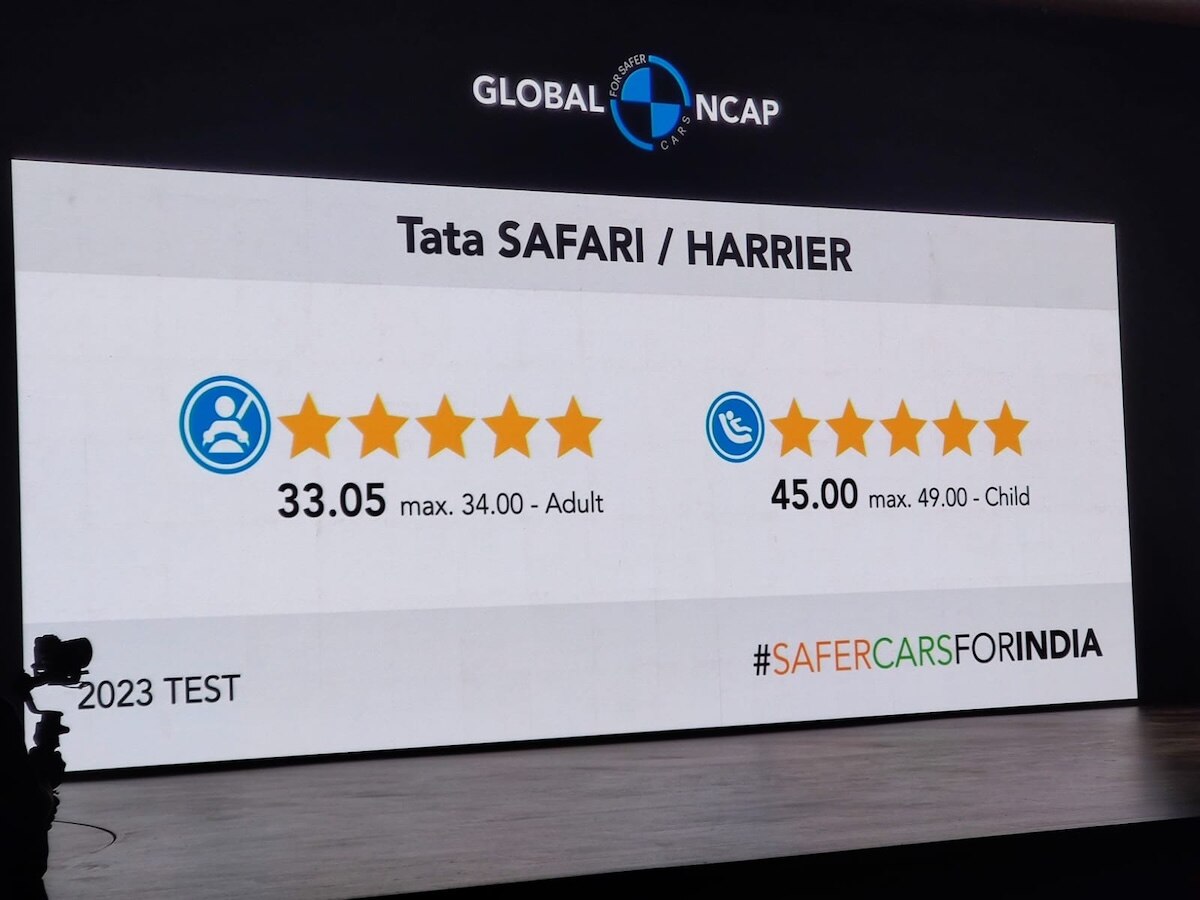 Tata Safari And Harrier Facelift Score 5 Stars In Safety Rating: Check Prices