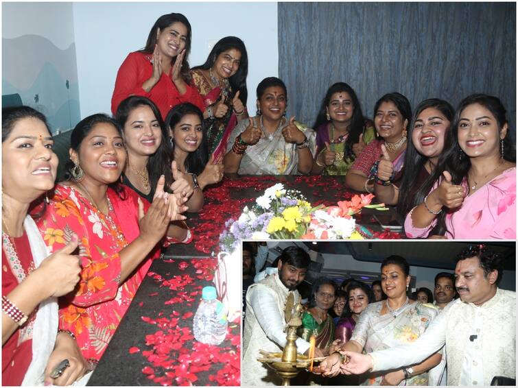 Roja reveals her favorite food daily diet plan in Maa Kadupuninda Taste of Telugu restaurant launch Roja Favourite Food : ఇష్టమైన ఫుడ్ ఏంటో చెప్పిన రోజా - మహేష్‌తో సినిమాపై సెన్సేషనల్ కామెంట్స్