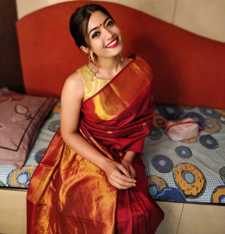 Rashmika Mandanna Swaying Our Hearts Away With Her Red Outfits