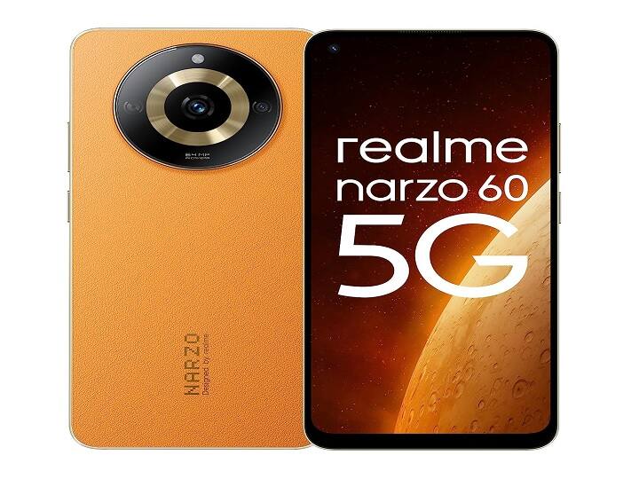 realme narzo 60 5G : रियलमी का ये फोन 5G कनेक्टिविटी को सपोर्ट करता है. इस फोन में 8GB RAM और 256GB की स्टोरेज दी गई है. realme narzo 60 5G फोन को आप केवल 18,499 रुपये में खरीद सकते हैं.