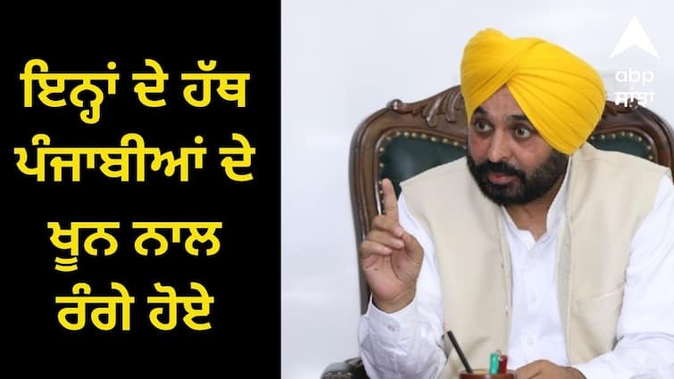 Cm mann comment on vidhan sabha session and 1 nov debate Sangrur News: ਇਜਲਾਸ ਤੇ ਬਹਿਸ ਨੂੰ ਲੈ ਕੇ ਮਾਨ ਦਾ ਸਟੈਂਡ, ਕਿਹਾ-ਇਨ੍ਹਾਂ ਦੇ ਹੱਥ ਪੰਜਾਬੀਆਂ ਦੇ ਖੂਨ ਨਾਲ ਰੰਗੇ ਹੋਏ