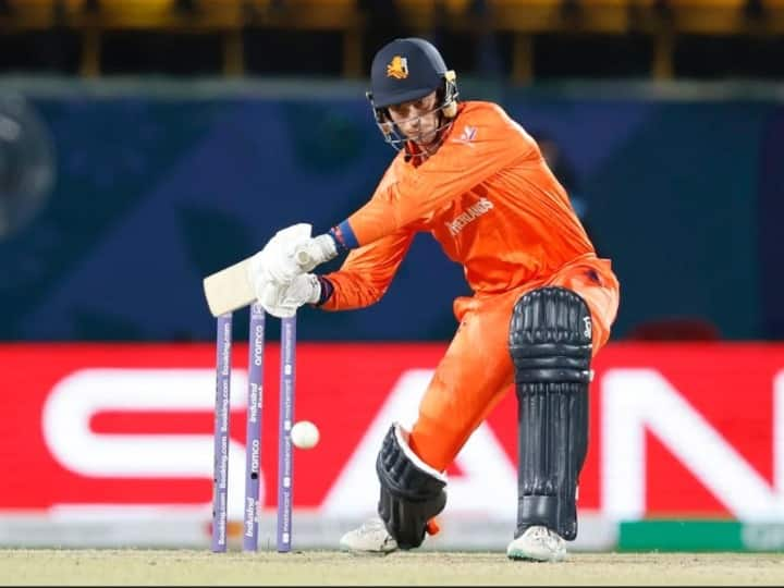 netherlands set target 246 runs for south africa Scott Edwards played captain knock sa vs ned 1st innings highlights SA vs NED: नीदरलैंड ने दक्षिण अफ्रीका को दिया 246 का लक्ष्य, स्कॉट एडवर्ड्स ने तूफानी पारी से पलटा मैच, अंतिम 13 ओवर में बने 122 रन