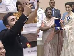 आलिया भट्ट ने लिया नेशनल अवॉर्ड तो खुशी से फूले नहीं समाए पति रणबीर कपूर, फोन में कैद किया खास पल