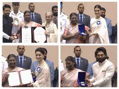 National Film Awards: Waheeda Rehman Gets Dadasaheb Phalke Award, Ranbir Cheers For Alia, Allu Arjun Receives The Honour