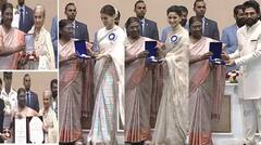 ਵਹੀਦਾ ਰਹਿਮਾਨ ਨੂੰ ਦਾਦਾ ਸਾਹਿਬ ਫਾਲਕੇ ਅਵਾਰਡ ਨਾਲ ਕੀਤਾ ਗਿਆ ਸਨਮਾਨਿਤ, ਇਨ੍ਹਾਂ ਹਸਤੀਆਂ ਨੇ ਜਿੱਤੇ ਇਹ ਖਿਤਾਬ