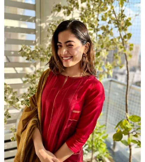 Rashmika Mandanna Swaying Our Hearts Away With Her Red Outfits