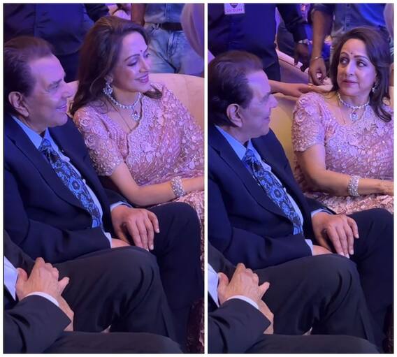Hema Malini Birthday: वाइफ हेमा मालिनी के बर्थडे पर सूट-बूट में पहुंचे धर्मेंद्र, बेटियों के साथ मिलकर काटा केक, देखें पार्टी की इनसाइड तस्वीरें