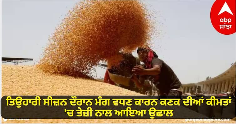 wheat prices jumps due to heavy demand due to festive season prices shoots up by 22 percent in 6 months know details Wheat Price Hike: ਤਿਉਹਾਰੀ ਸੀਜ਼ਨ ਦੌਰਾਨ ਮੰਗ ਵਧਣ ਕਾਰਨ ਕਣਕ ਦੀਆਂ ਕੀਮਤਾਂ 'ਚ ਤੇਜ਼ੀ ਨਾਲ ਆਇਆ ਉਛਾਲ, 6 ਮਹੀਨਿਆਂ 'ਚ 22 ਫੀਸਦੀ ਦਾ ਵਧਿਆ ਭਾਅ