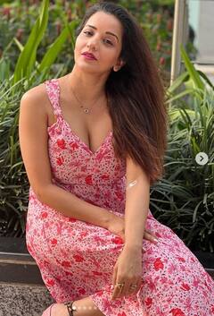 Monalisa: ਮੋਨਾਲੀਸਾ ਨੇ ਪਿੰਕ ਡੀਪ ਨੇਕ ਫਲੋਰਲ ਪ੍ਰਿੰਟਿਡ ਡਰੈੱਸ 'ਚ ਕਰਵਾਇਆ ਫੋਟੋਸ਼ੂਟ, ਦੇਖੋ ਖੂਬਸੂਰਤ ਅੰਦਾਜ਼