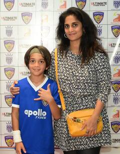 அஜித் குமாரின் மகன் சென்னையின்  எப் சி  அணியில் விளையாடி வருகிறார்.