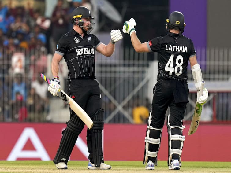 nz vs afg highlights new zealand beat afghanistan by 149 runs ma chidambaram stadium chennai icc cricket world cup 2023 World Cup 2023, NZ vs AFG HIGHLIGHTS: Glenn Phillips Shines As New Zealand Beat Afghanistan To Go Top Of The Table