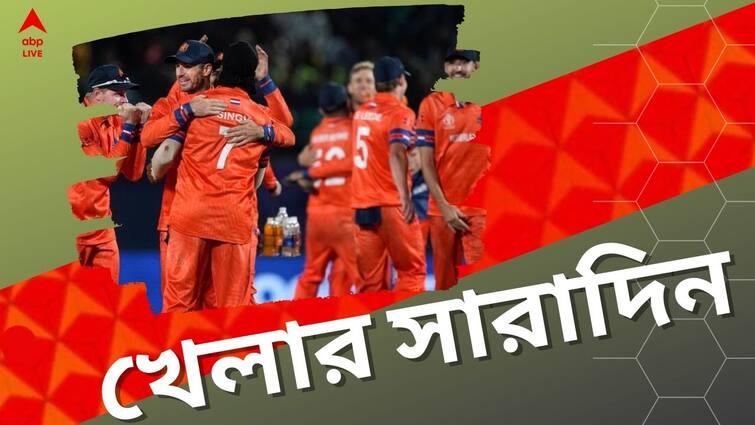 Sports Highlights: Know latest updates of teams players matches and other highlights on 17th October 2023 Sports Highlights: প্রোটিয়াদের হারিয়ে চমক ডাচদের, মুস্তাক আলিতে বাংলার হার, খেলার সব খবর এক নজরে