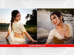 Priya Varrier : पाणी पसरलं अन् सौंदर्य बहरलं; नॅशनल क्रश प्रियाचा बोल्ड अवतार व्हायरल