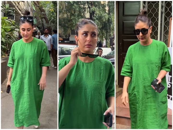 Kareena Kapoor Khan spotted at bandra trolled for outfit on social media किसी हॉस्पिटल की पेशेंट लग रही हैं...' स्टूडियो के बाहर स्पॉट हुईं Kareena Kapoor तो लुक को लेकर हो गईं ट्रोल
