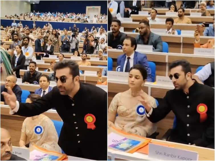 Ranbir Kapoor Gets Furious At Photographers As They Swarm Waheeda Rahman At The National Film Awards Ceremony Ranbir Kapoor Gets Furious At Photographers As They Swarm Waheeda Rahman At The National Film Awards Ceremony