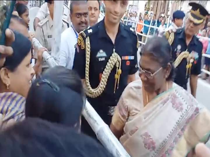 President Draupadi Murmu broke protocol and asked about well-being of people on streets of Patna President Visits Bihar: लोगों का हालचाल जानने राष्ट्रपति मुर्मू प्रोटोकॉल तोड़ पटना की सड़कों पर उतरीं, प्रशासन के हाथ-पांव फूले