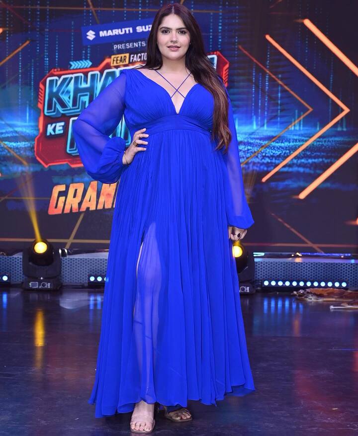 Anjali Anand, who was recently seen in Rocky Aur Rani Kii Prem Kahaani and Khatron Ke Khiladi 13, will participate in the show with choreographer Danny Fernandes. (Image: Instagram/@anjalidineshanand)