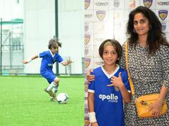 அஜித் குமாரின் மகன் சென்னையின்  எப் சி  அணியில் விளையாடி வருகிறார்.