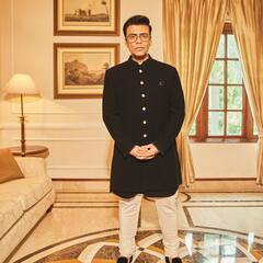 Karan Johar In Manish Malhotra Outfit For National Film Awards Ceremony; See Pics