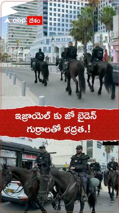 ఇజ్రాయెల్ కు జో బైడెన్ గుర్రాలతో భద్రత.!