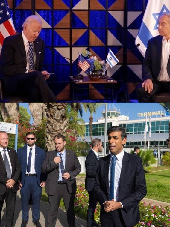 Biden To Sunak: Int'l Leaders Who Have Visited Israel So Far