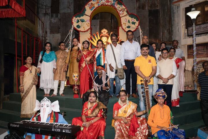 Speaking on the occasion Sri. Tapan Pattanayak, CEO of Saini Group said, “We know how resourceful and effective is NIP in their work field and it's our honor to be associated with such a noble cause. Earlier Pandal-hopping and viewing the deity was a far-fetched dream for the differently-abled & senior citizens as they were unable to visit the crowded pandals.” (Image Source: PR Handout)