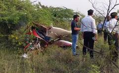 Baramati Plane Crash News : बारामतीत शिकाऊ विमान कोसळलं; लँडिंग करताना दुर्घटना