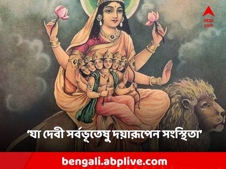 Durga Puja Navratri 2023 fifth day skandamata devi puja rituals mythology Navratri: 'যা দেবী সর্বভূতেষু দয়ারূপেন সংস্থিতা', নবরাত্রির পঞ্চম দিনে স্কন্দমাতা রূপে পূজিতা দেবী