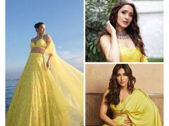 Sonakshi Sinha To Suvreen Chawla- Bollywood Divas Giving Major Goals In Yellow Traditional Outfits
