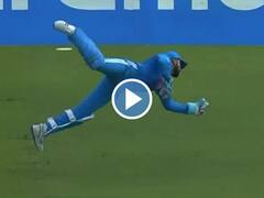 कैच के लिए केएल राहुल ने भर ली उड़ान, फील्ड में कर दिखाया नायाब कारनामा