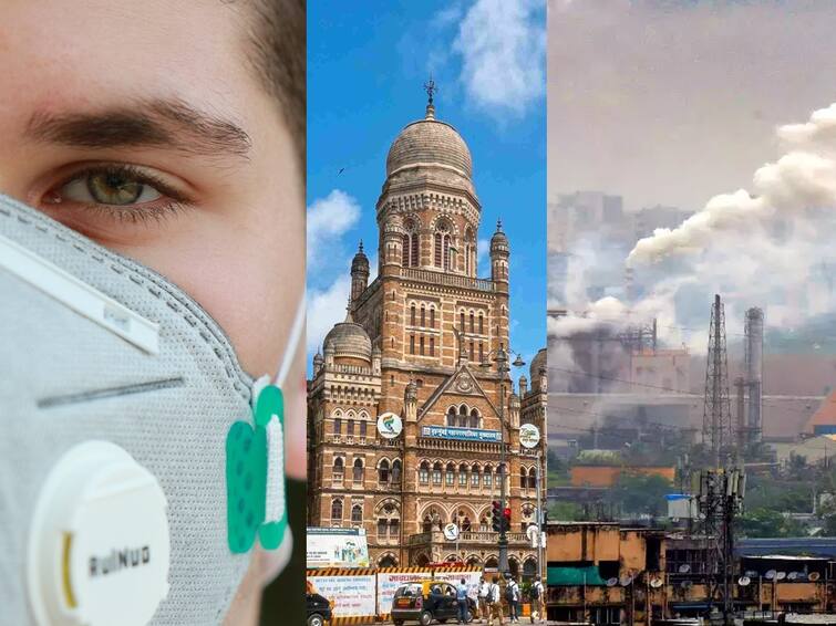 Mumbai Air Pollution  no appeal to use masks Say Mumbai Municipal Corporation BMC Marathi News Mumbai Air Pollution:  मास्क वापरण्याबाबत कोणतंही आवाहन नाही, मुंबई महापालिकेचं स्पष्टीकरण