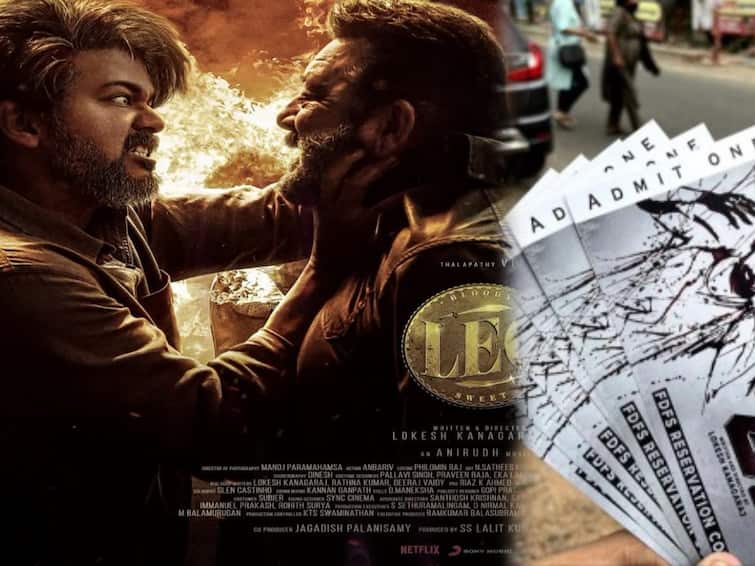 A Vijay fan bought a Leo ticket for one lakh rupees in kovilpatti Leo Ticket: லியோ டிக்கெட்டை ஒரு லட்சம் ரூபாய் கொடுத்து வாங்கிய ரசிகர் - காரணம் இதுதானாம்!