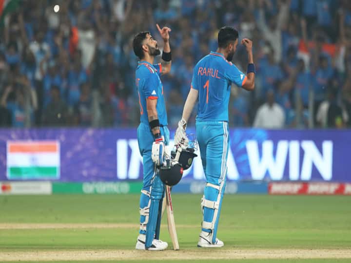 This was Kohli's international hundred number 78 and he remains 22 behind Tendulkar's hallowed tally of 100 international centuries. In ODIs, his 48 hundreds are now just one behind Tendulkar's tally of 49 hundreds. (Image Credit: Getty)