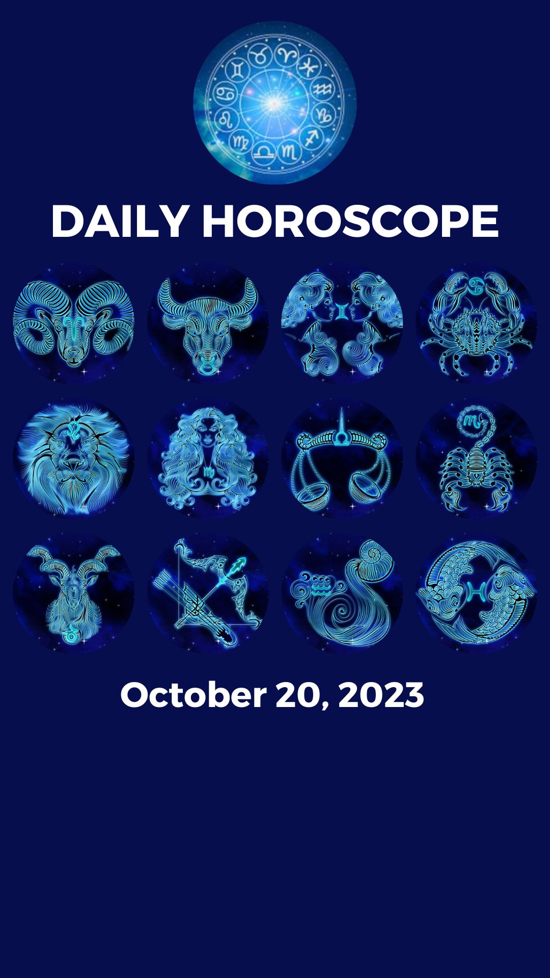 Daily Horoscope Oct 20 Predictions For All 12 Zodiac Signs