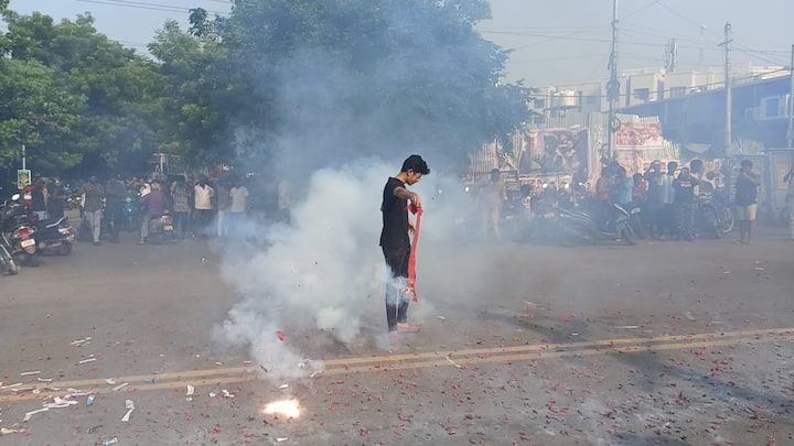 The film also stars actors Sanjay Dutt, Trisha, Arjun, Gautham Vasudev Menon, Mysskin, Mansoor Ali Khan and Priya Anand (Credit: ABP Nadu)