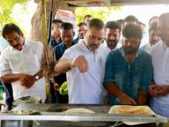 Watch Video: மொறு மொறு தோசை...தெலங்கானா கடைகளில் சுட்டு அசத்திய ராகுல் காந்தி..