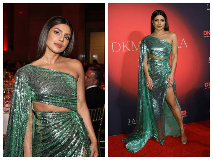 Priyanka Chopra made heads turn as she attended the DKMS Gala 2023 event, which took place in New York City on Thursday evening.