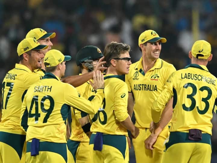 icc cricket world cup 2023 match 18 aus vs pak match report australia beat pakistan by 64 runs   AUS vs PAK: રોમાંચક મેચમાં ઓસ્ટ્રેલિયાએ પાકિસ્તાનને 62 રને આપી હાર, એડમ ઝમ્પાની 4 વિકેટ 