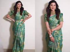 Mehreen Pirzada: పట్టు చీరలో మెహ్రీన్- చూడ్డానికి రెండు కళ్ళు చాలవు!