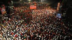 Baramati News : बारामतीत मनोज जरांगेंचा हुंकार, सभेला अलोट गर्दी; पाहा फोटो