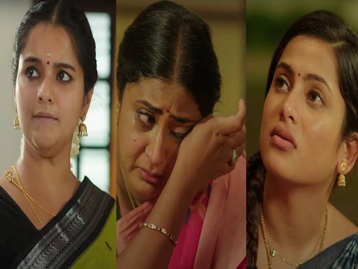 Sun tv Ethirneechal serial today episode october 20 promo Ethirneechal : என்ன நடக்குமோ என்ற பயத்தில் ஈஸ்வரி.. தர்ஷினியின் துடுக்கான பதிலடி... நந்தினி கொடுத்த ஷாக்... எதிர்நீச்சல் இன்று..