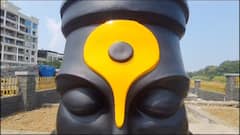 Vitthal Murti Karjat : कर्जत तालुक्यात साकारतेय तब्बल 50 फूट उंच विठ्ठलाची मूर्ती