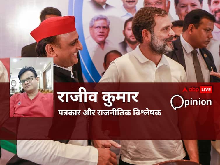 Opposition Alliance INDIA Akhilesh Yadav is putting pressure on Congress for Uttar Pradesh MP is an excuse मध्य प्रदेश है बहाना, अखिलेश यादव कांग्रेस पर उत्तर प्रदेश के लिए बना रहे हैं दबाव, 2017 के अनुभव का भी है डर