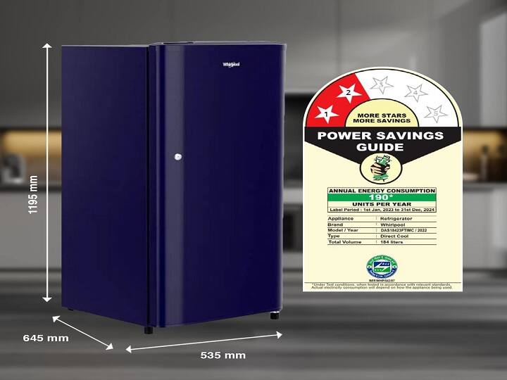 Whirlpool 184 L 2 Star : इस रेफ्रिजरेटर की ओरिजनल प्राइस 15,400 रुपये है, जिसे आप केवल 12,190 रुपये में खरीद सकते हैं. इस रेफ्रिजरेटर में सिंगल डोर दिया गया है और इसकी कैपेसिटी 184 लीटर है.