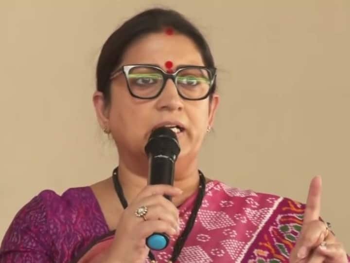 Telangana Assembly Eelction 2023 Smriti Irani Says Any Vote For Congress Is Vote For BRS | Telangana Eelction 2023: स्‍मृत‍ि ईरानी का कांग्रेस पर न‍िशाना, कहा