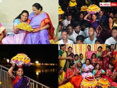 Kavitha Bathukamma Celebration: నిజామాబాద్ లో బతుకమ్మ సంబరాల్లో ఎమ్మెల్సీ కవిత
