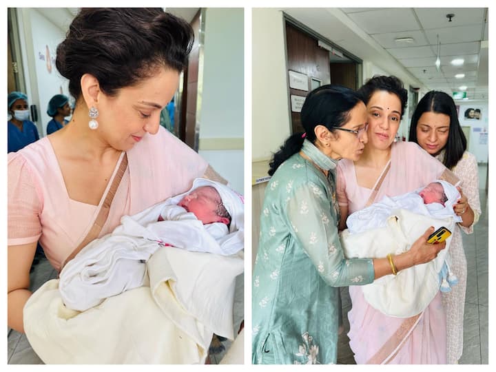 Kangana Ranaut's brother Akshat and his wife Ritu have become parents to a baby boy.